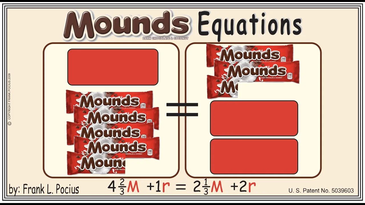 S1_vis MOUNDS 4.67M+1r=2.34M+2r _ SOLVING BASIC EQUATIONS _ SOLVING BASIC WORD PROBLEMS