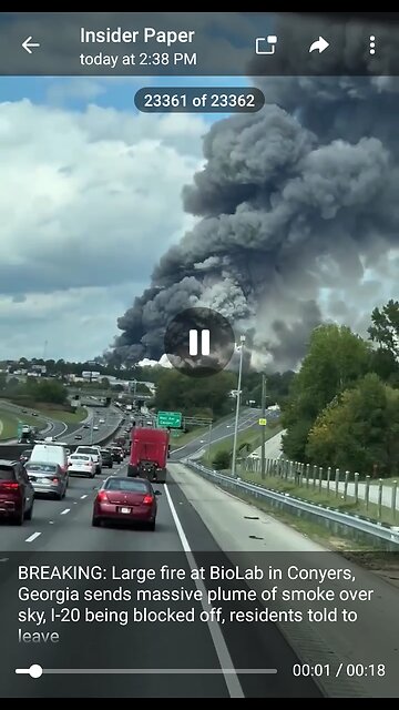 News Shorts: Conyers, Georgia I-20 Blocked