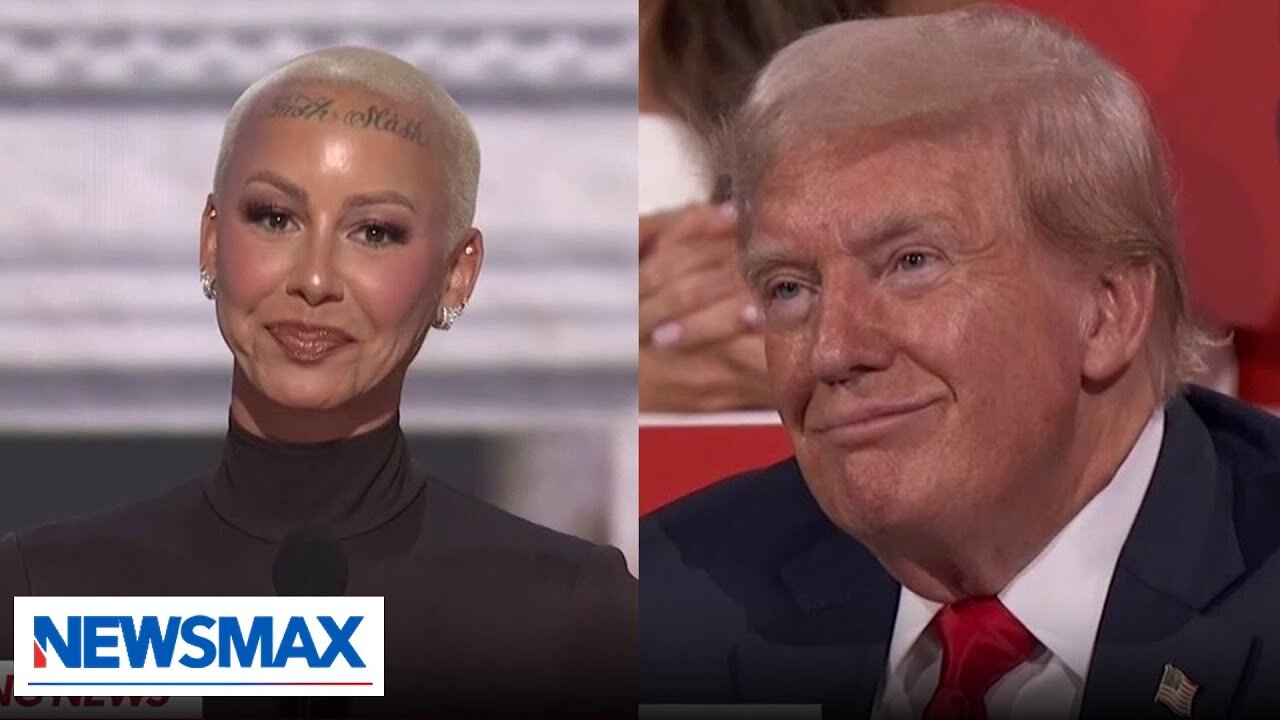 Amber Rose rejects 'media's lies' about Trump: RNC 2024