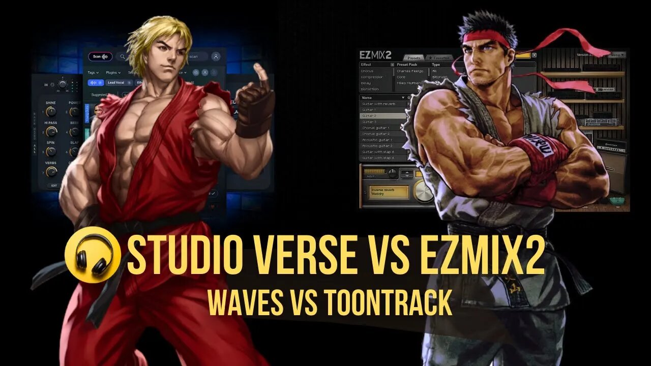 Comparação entre Studio Verse Waves e Ezmix 2 Toontrack: Qual é o melhor?