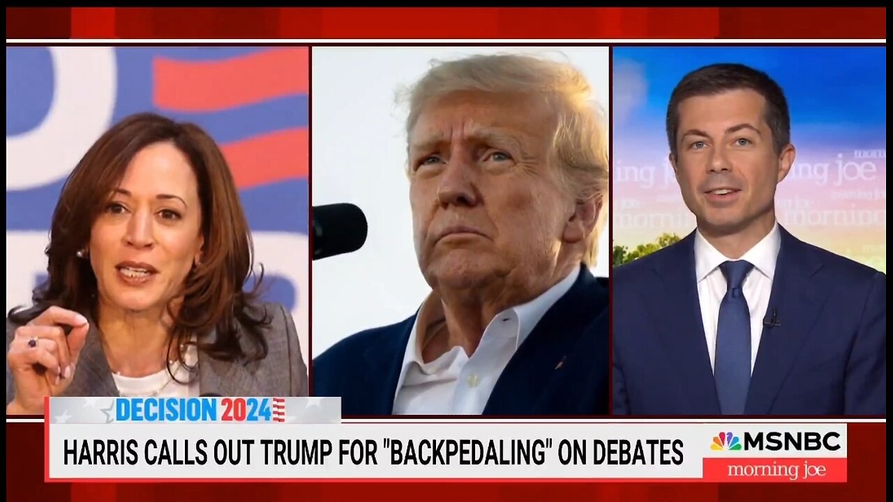 Pete Buttigieg Claims Trump Is Pulling Out Of The Debate