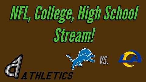 NFL, College, and High School Stream!