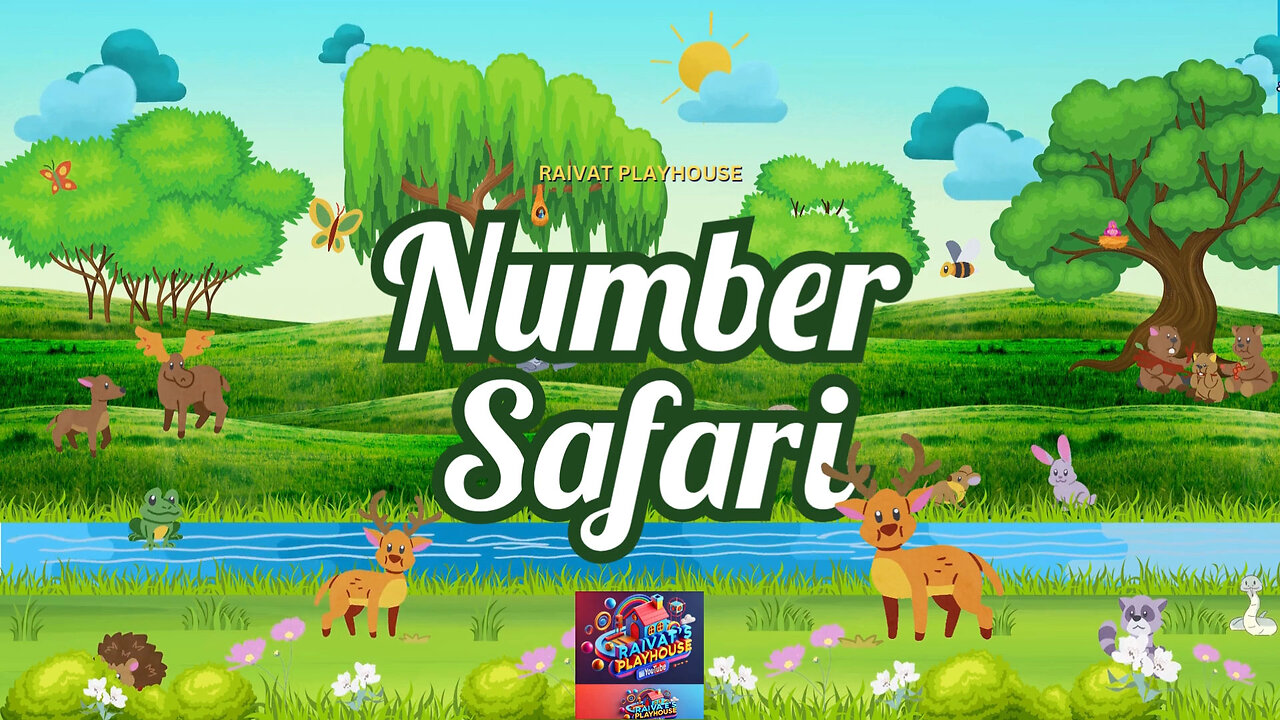 Number Safari: Exploring the Jungle with Numbers 1 to 10 | Learn Counting for Kids