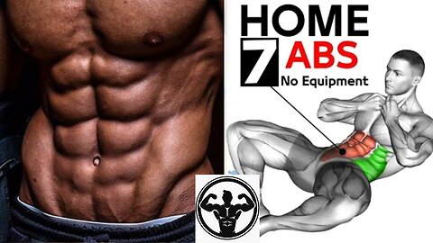 BEST 7 ABS EXERCISES Home Workout