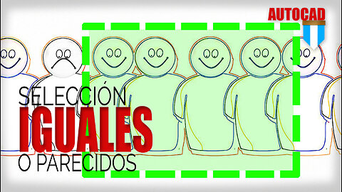 Seleccionar elementos similares en AutoCAD