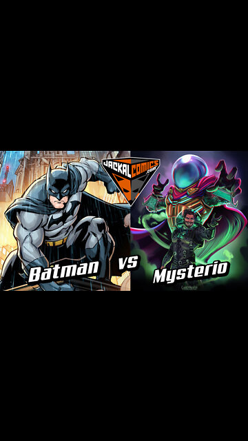 BATMAN Vs. MYSTERIO - Comic Book Battles: Who Would Win In A Fight?