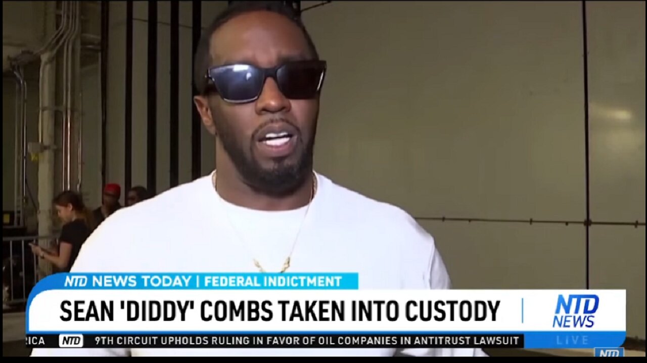 SEAN DIDDY COMBS TAKEN INTO CUSTODY