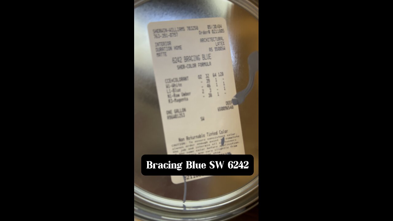 @SherwinWilliams Bracing Blue is my favorite blue. #diy #paint #art #HomeImprovement