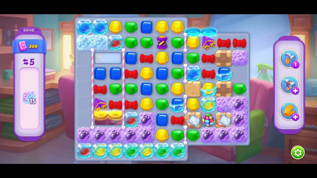 Playrix Homescapes Gameplay Walkthrough Level 6646