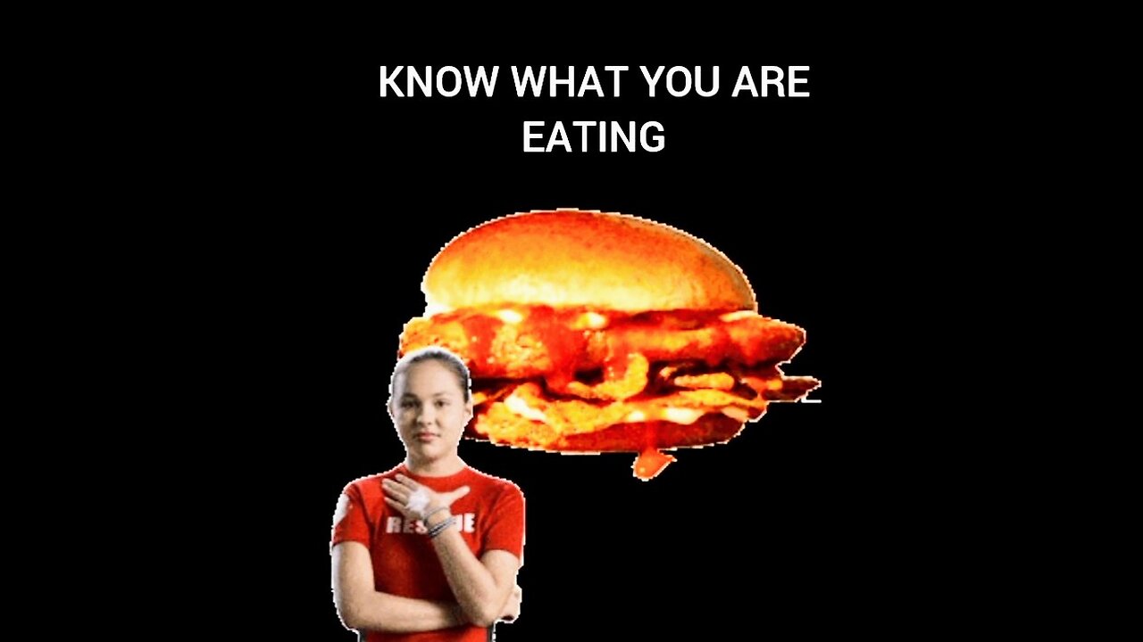 KNOW WHAT YOU ARE EATING 🤢