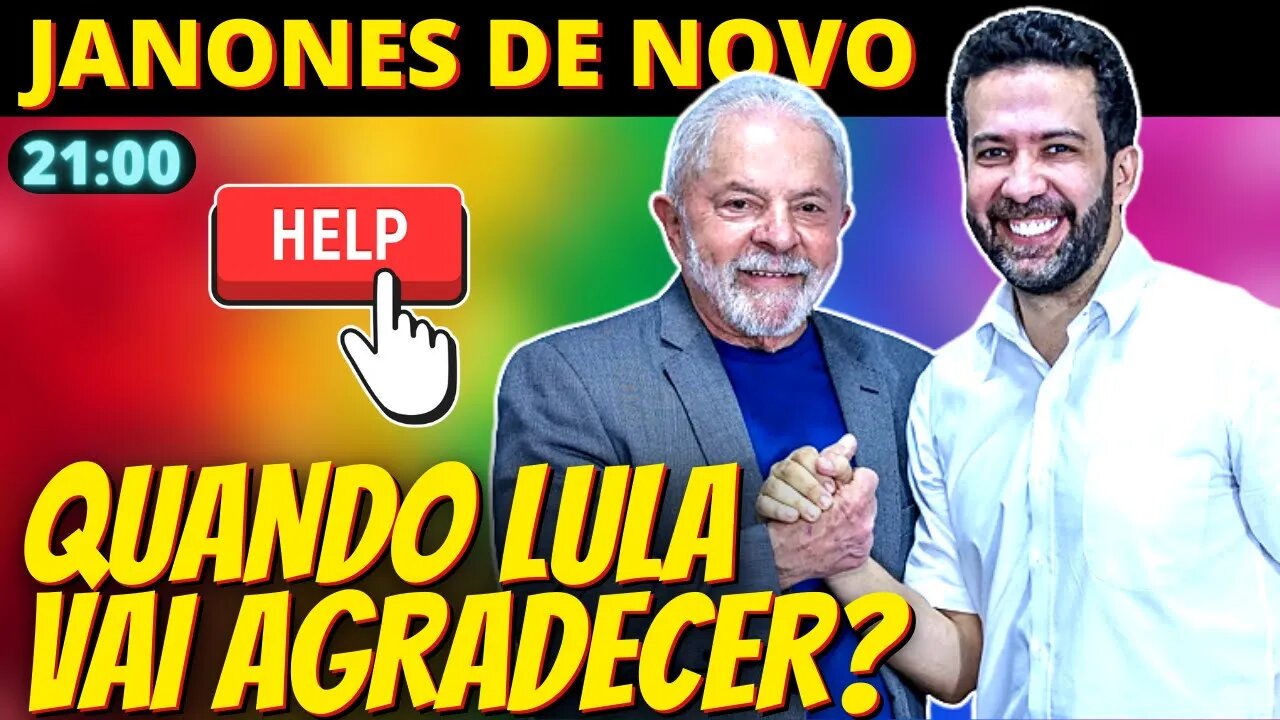 21h Para tretar com bolsonaristas, Lula vai usar Janones novamente. Quando ele será do governo?