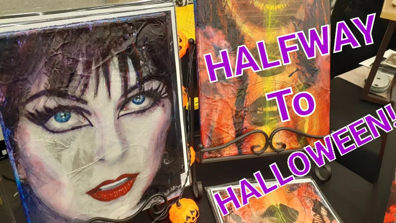 Halfway to HALLOWEEN 2023 Vendor Craft Art Show by Rogue Syndicate & HAUL!