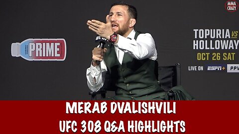 Merab Dvalishvili UFC 308 Q&A Highlights