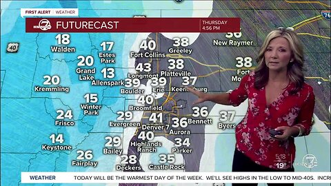 Thursday 5:15 a.m. forecast