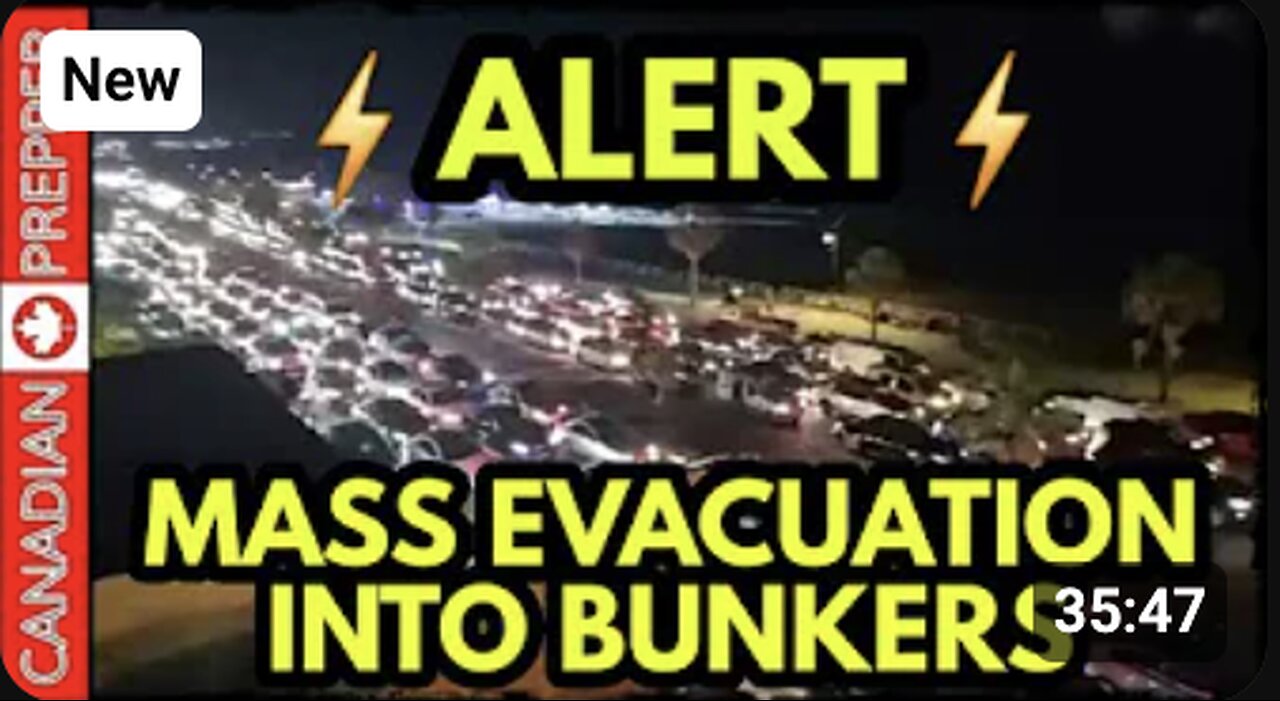⚡ALERT! RUSSIANS TOLD TO PREP FOR A "NUCLEAR EVENT", US TROOPS ENTER ISRAEL, CONGRESS PREPS FOR SHTF