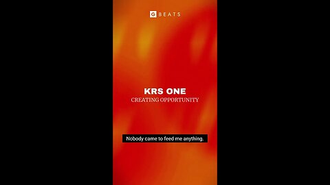 KRS One speaking on creating the most valuable art possible 🌋 #shorts