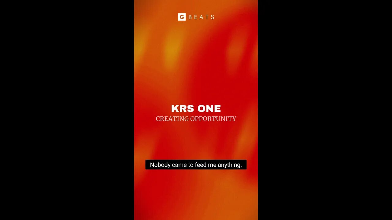 KRS One speaking on creating the most valuable art possible 🌋 #shorts