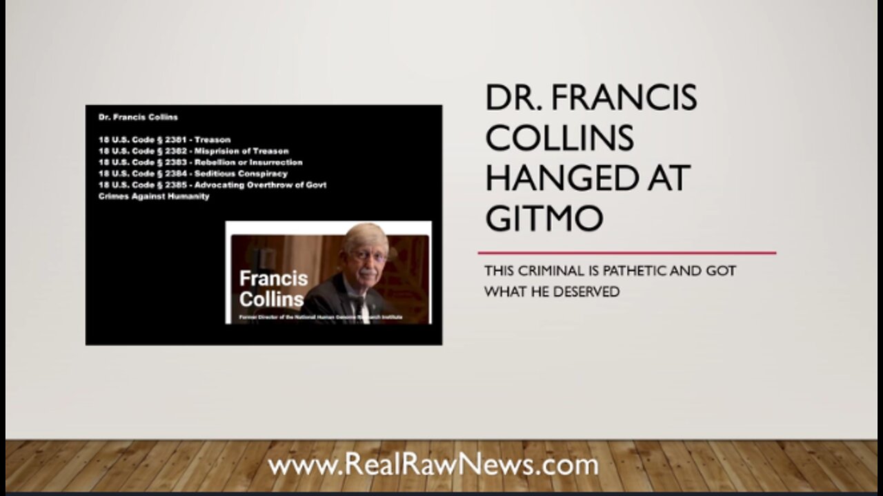 Dr Francis Collins Hangs at GITMO on 2/21/2022