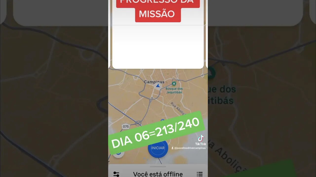 progresso da missão