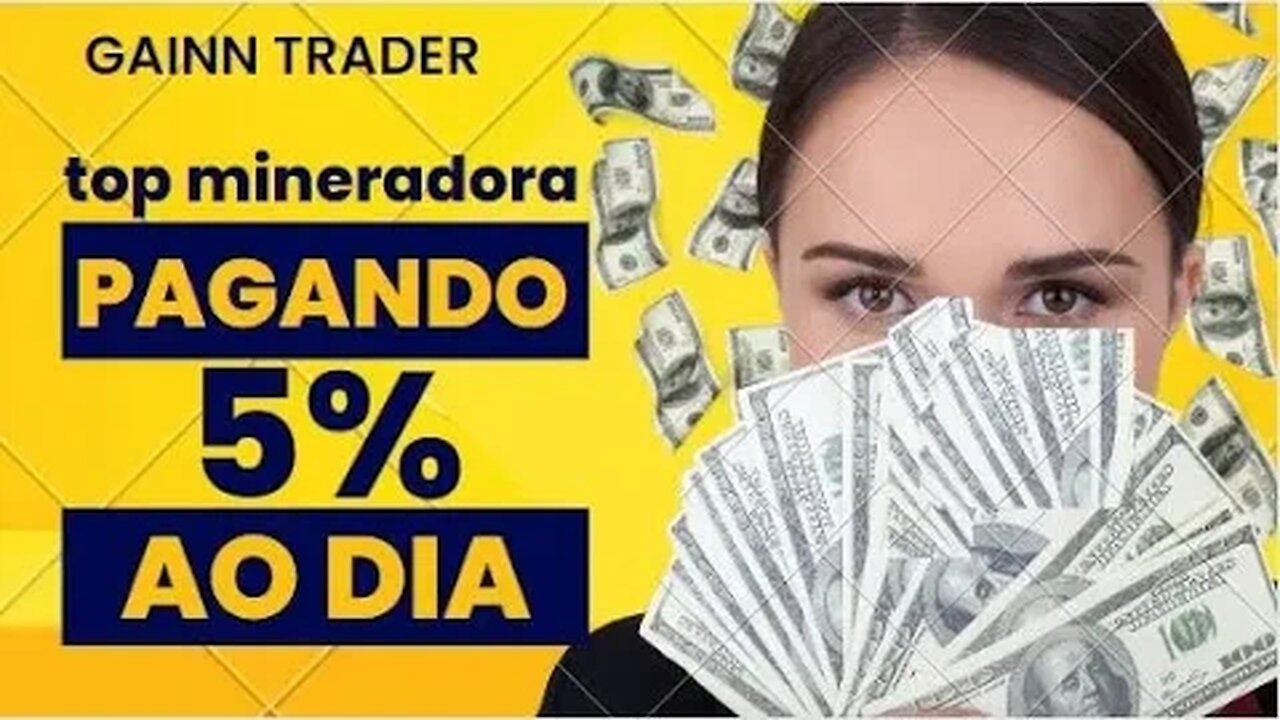 🚨URGENTE! GAINN TRADER: NOVA MINERADORA DE LITECOIN DANDO BÔNUS DE 0.01 TLC E RENDE 5% AO DIA