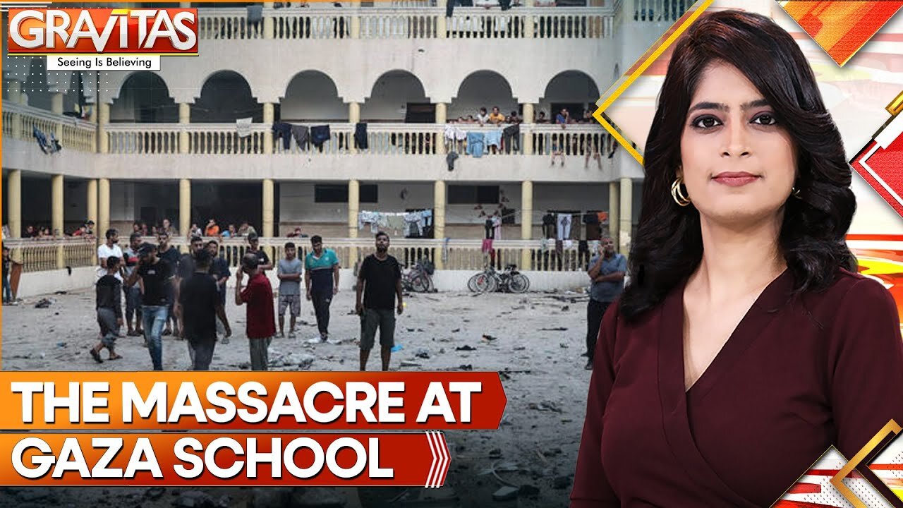 Gaza school massacre: Over 100 Palestinians die in school attack: Reports | Gravitas | World News