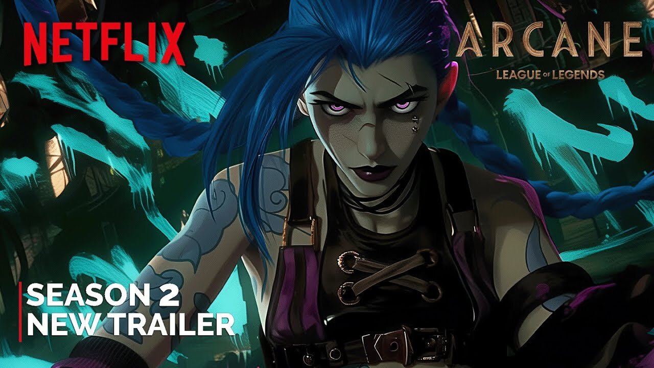 Arcane Season 2 NEW TRAILER NETFLIX League of Legends (November 2024) Latest Update & Release Date