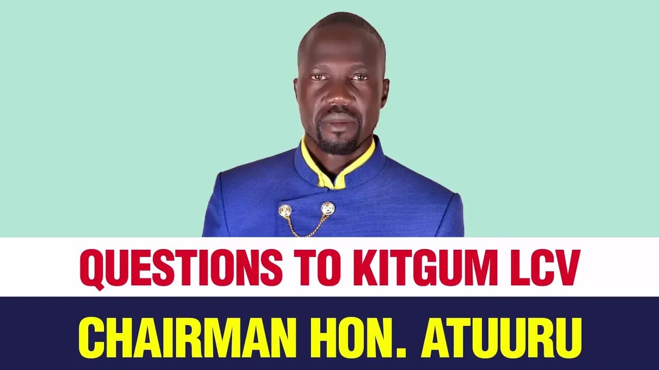 Questions to Hon. Abraham Aturu | Lucky Bosmic Otim