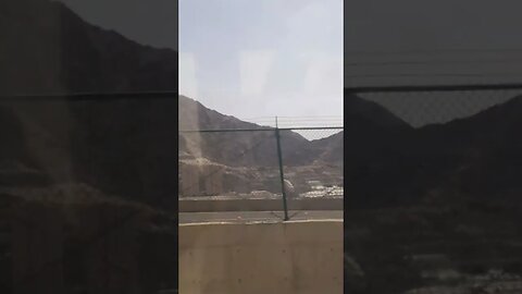 Awesome mina camp view from train | #hajj #mina #train
