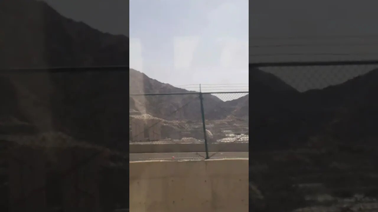 Awesome mina camp view from train | #hajj #mina #train