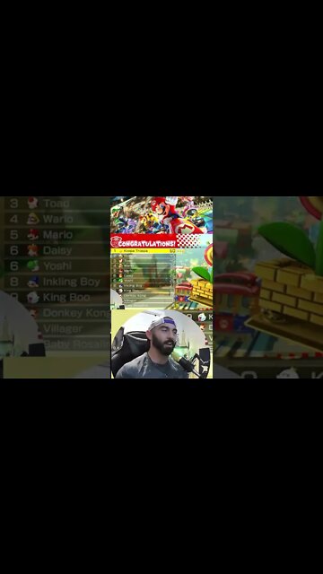 200cc Flower + Star Cups CRAZY finishes to win 3 STARS! #mariokart8deluxe #shorts #nintendoswitch