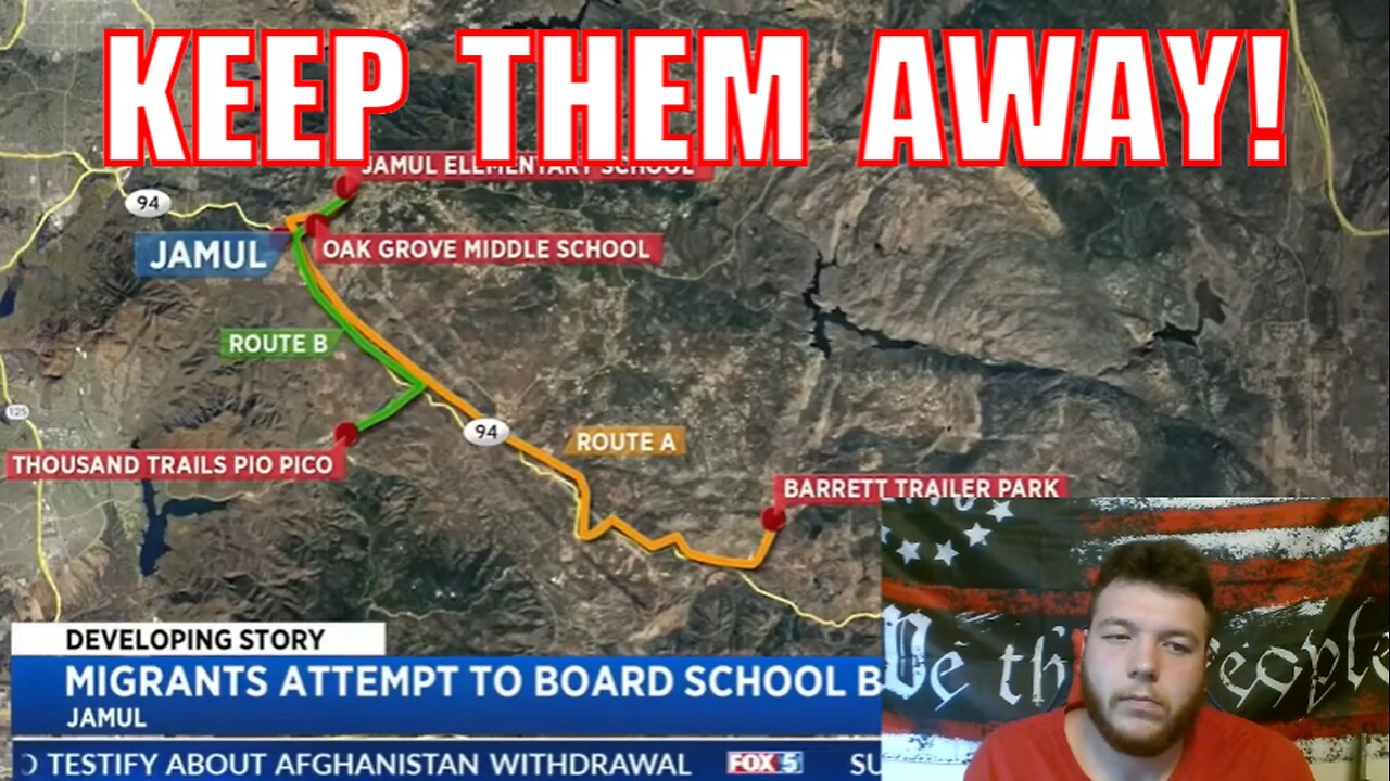 Illegals Try to TAKEOVER School Bus FULL Of KIDS