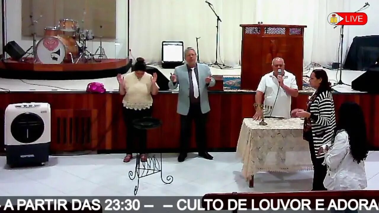 [AO VIVO] Culto da Sexta feira da Fogueira Santa - Pr. Herivelton e Prª Mariele