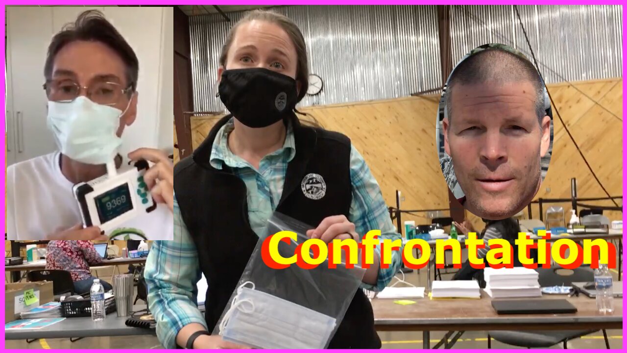 Confronting Vaccination Site Personnel And The Safety Of Masks ★ Brilliant SyeDog #JustSayNo