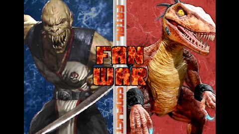 Baraka vs Riptor (Mortal Kombat vs Killer Instinct) - Fan War: Fatal Conflict!