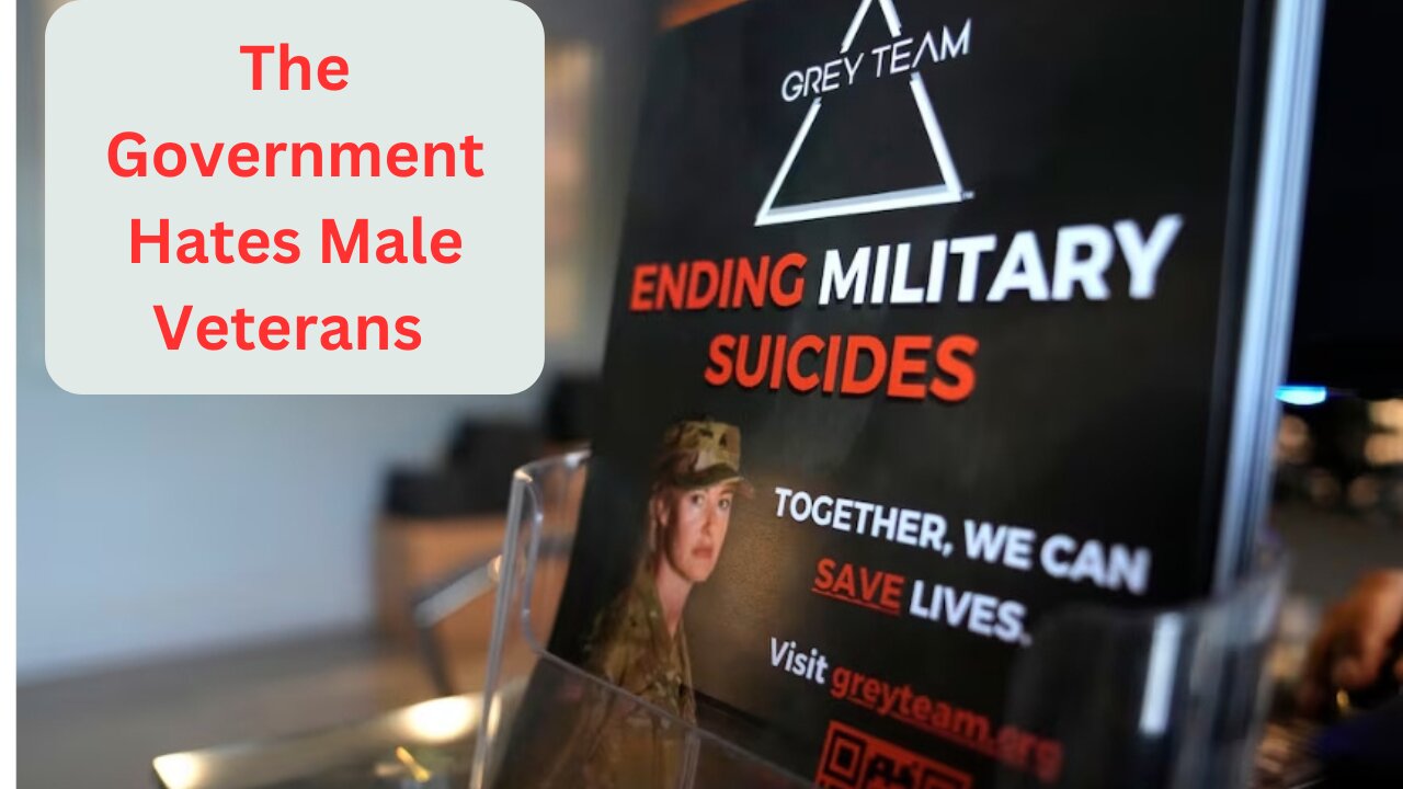 The Government Hates Male Veterans and some news