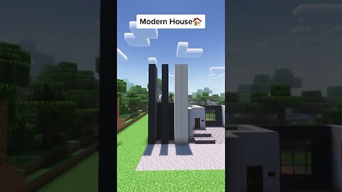 Minecraft Modern House🏠 #fyp #minecraft #minecraftbuild #minecrafttutorial #viral