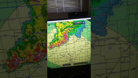 I'm tracking a severe weather #meteorologist