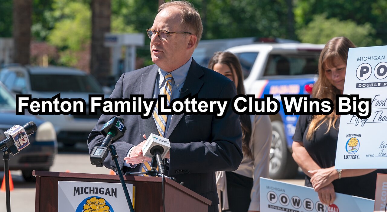 Fenton Family Lottery Club Wins Big