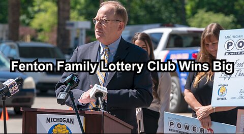 Fenton Family Lottery Club Wins Big
