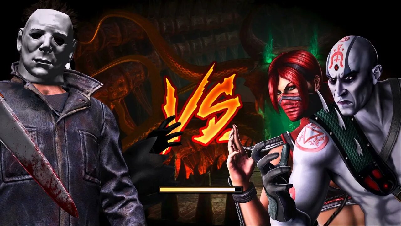 Michael Myers And Ghostface Mortal Kombat 9 Mod 😂