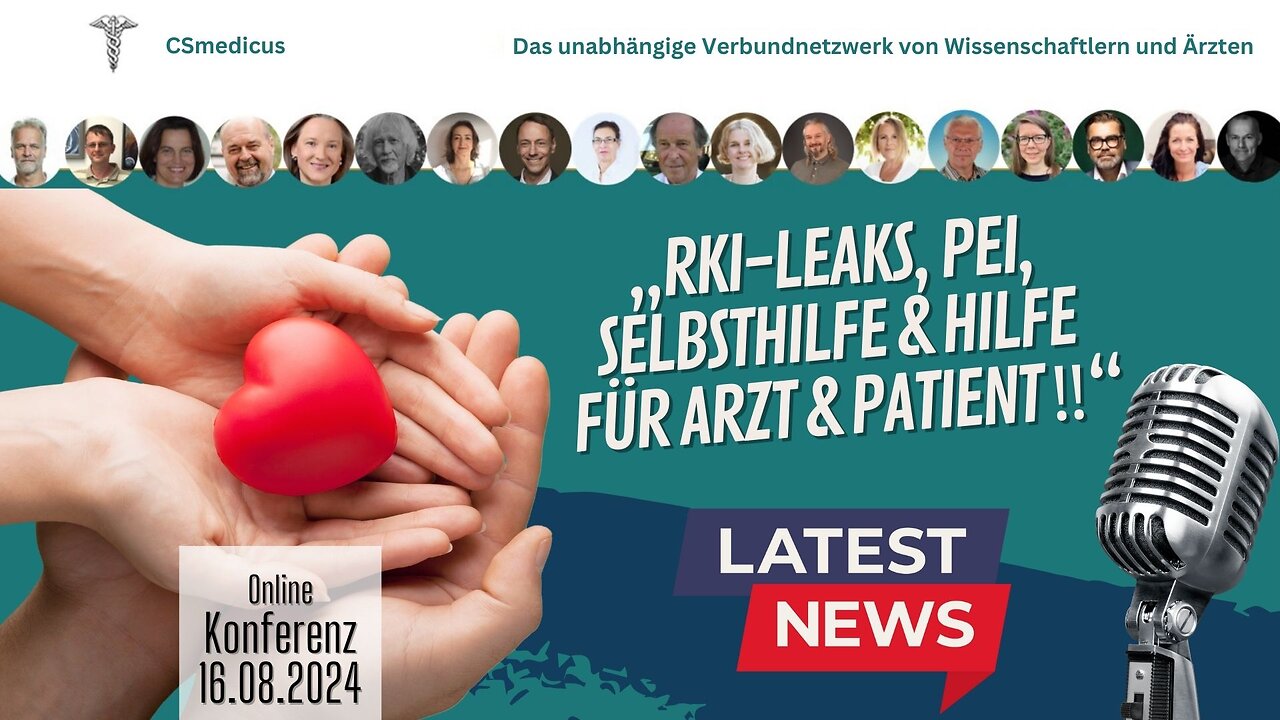 „RKI-Leaks, PEI-Unkenntnis, Selbsthilfe und Hilfe für Arzt und Patient“‼️ | CSmedicus | 16.08.2024