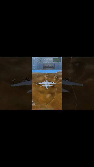 Flying C-400 with 1% Fuel | Turboprop Flight Simulator #shorts