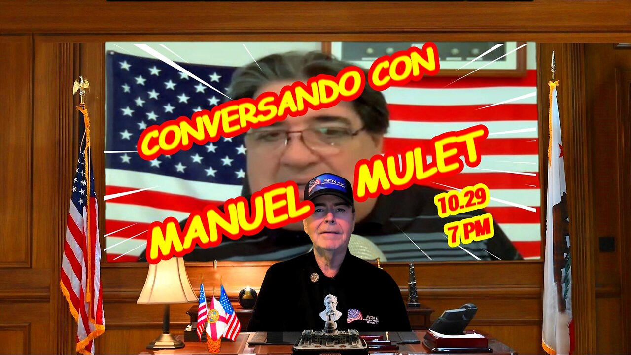 CONVERSANDO CON MANUEL MULET 10.29 - 7 PM