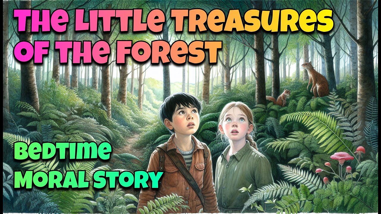 The Little Treasures of the Forest - Picture Story for Kids in English