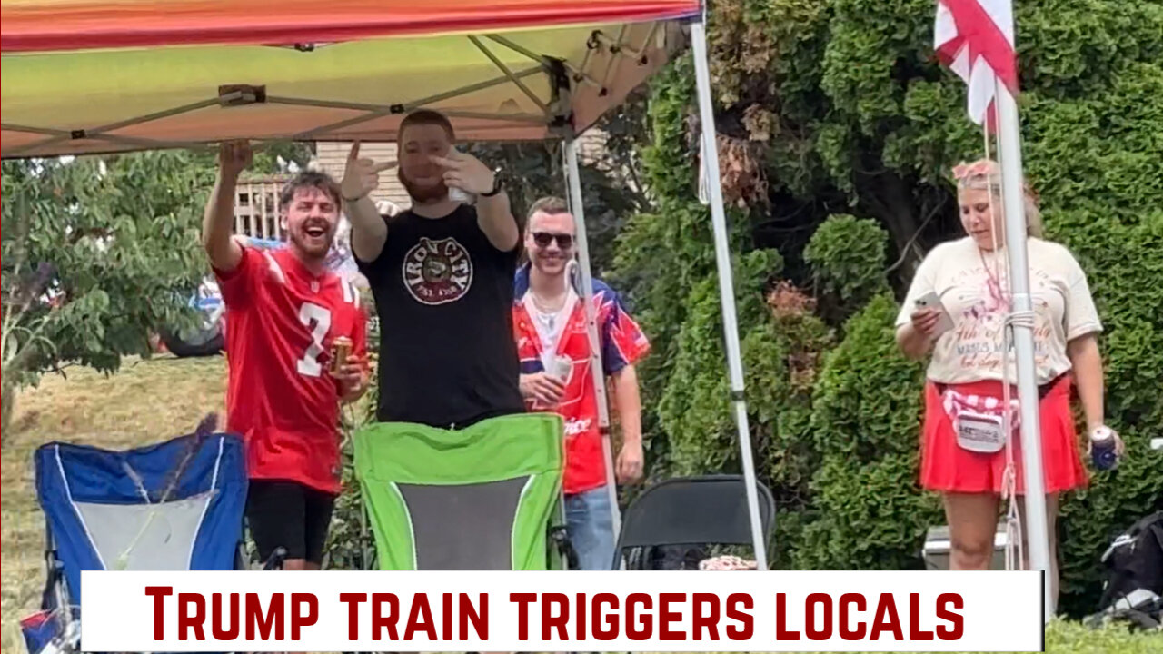 Trump Train On The 4th Of July