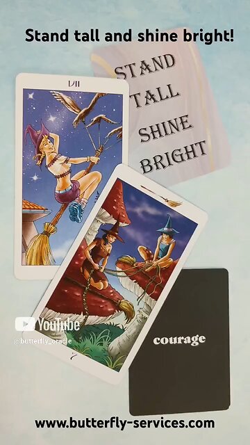 Stand tall, shine bright! Insightful Tarot