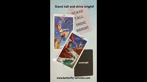 Stand tall, shine bright! Insightful Tarot