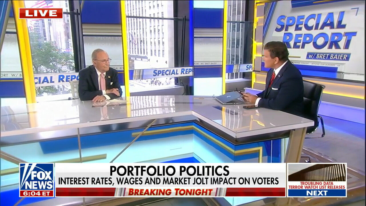 Larry Kudlow: We Are Probably On The Front End Of A Recession