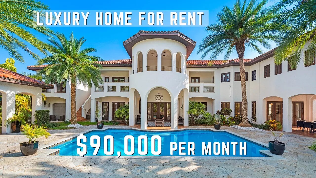 Available for RENT LUXURY HOME $90,000/month