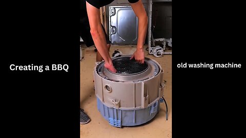 Creating a BBQ From an old washing machine 🥩